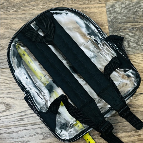 Clear 11” x 12” x 3” stadium backpack - Picture 4 of 5